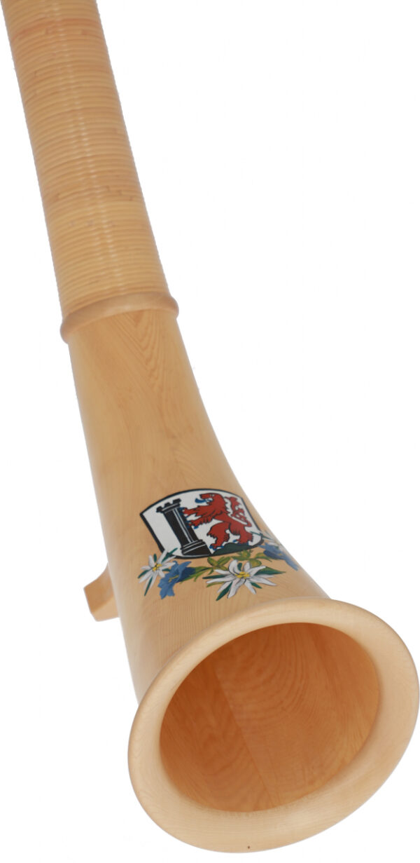 F- Alphorn Neumann 5- teilig -Kommissionsinstrument-