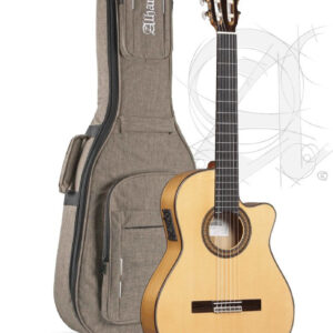 Flamenco Gitarre Alhambra 7 FC CW E8 mit Gigbag