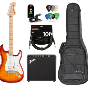 Starterset E-Gitarre Fender Squier Affinity Premium Bundle - SSB