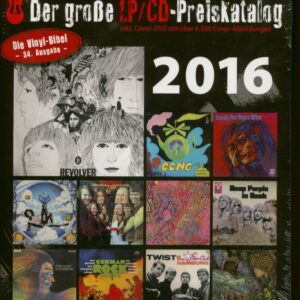 LP/CD Preiskatalog - 2016 Rock & Pop (inkl. DVD)