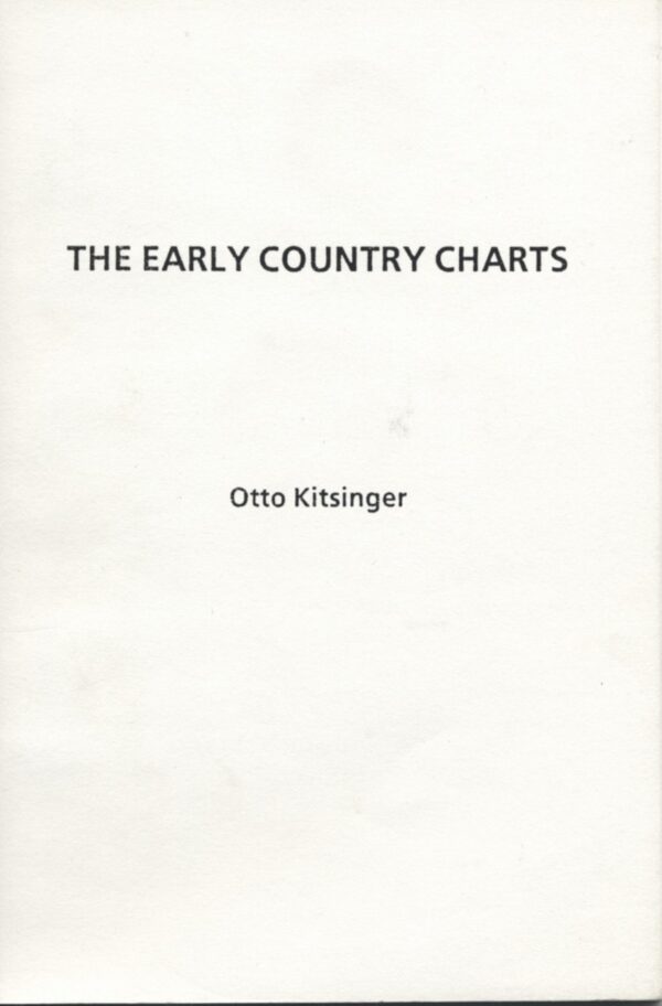 Early Country Charts - Early Country Charts