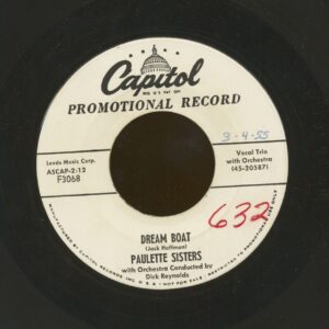 The Paulette Sisters - Dream Boat - Leave My Honey Be (7inch