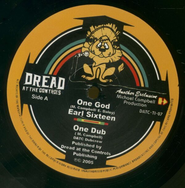 Earl Sixteen ‎- DATC Dubcrew - One God - African Tribesmen / Earl Sixteen & DATC Dubcrew (10inch