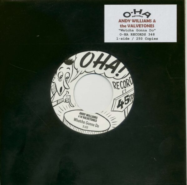 Andy Williams And The Valvetones - Watcha Gonna Do (7inch