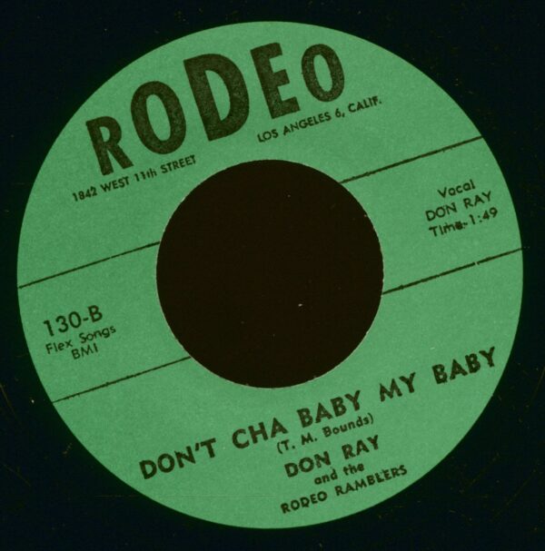 Don Ray - Imogene - Don't Cha Baby My Baby (7inch