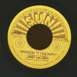 Jerry Lee Lewis - Invitation To You Party - I Could Never Be Ashamed Of You (7inch