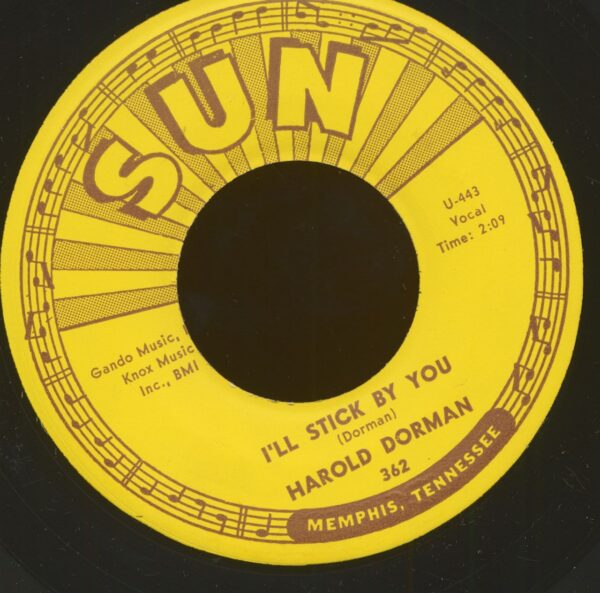 Harold Dorman - I'll Stick By You -There They Go (7inch