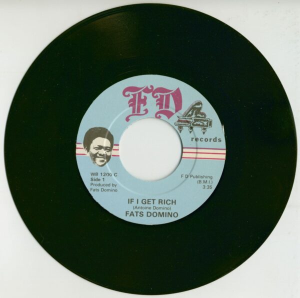 Fats Domino - If I Get Rich - My Old Time Used To Be (7inch