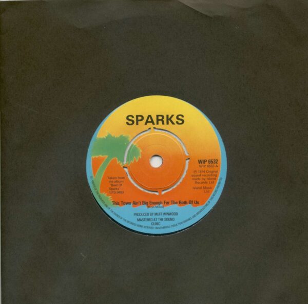 The Sparks - This Town Ain't Big Enough For The Both Of Us - Looks