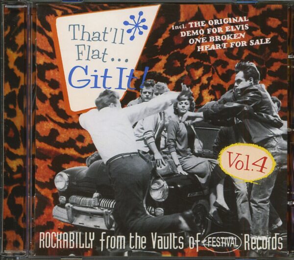 Various - That'll Flat Git It! - Vol.4 - Rockabilly From The Vaults Of Festival Records (CD)