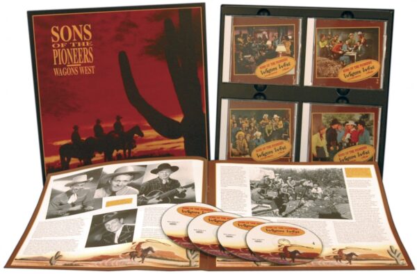 The Sons Of The Pioneers - Wagons West (4-CD Deluxe Box Set)