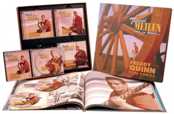 Freddy Quinn - Tausend Meilen von zu Haus... - Film-Songs (4-CD Deluxe Box Set)