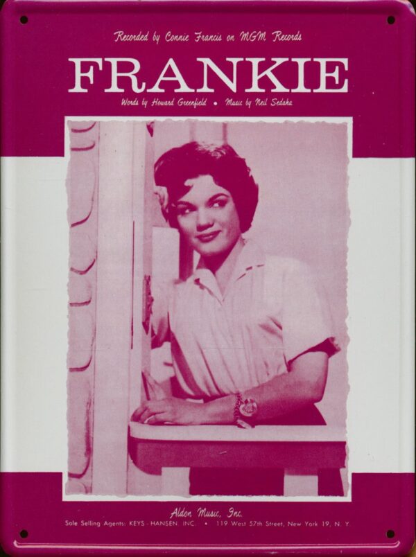 Connie Francis - Collector Card #101 - Connie Francis