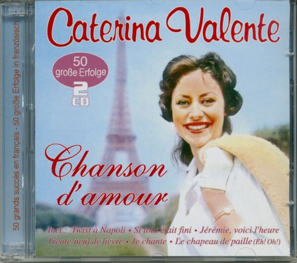 Caterina Valente - Chanson D'Amour: 50 große Erfolge (2-CD)