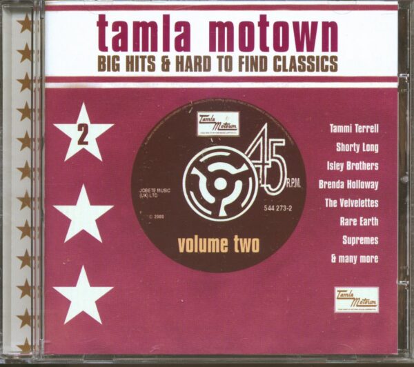 Various - Tamla Motown - Big Hits & Hard To Find Classics Vol.2 (CD)