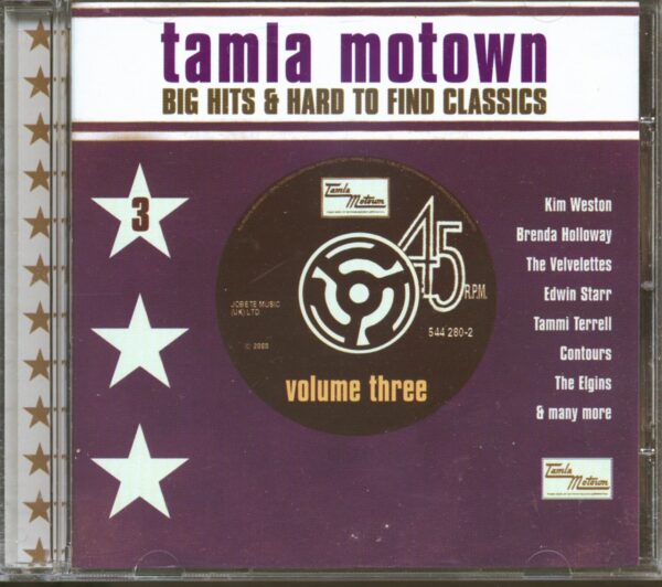 Various - Tamla Motown - Big Hits & Hard To Find Classics Vol.3 (CD)