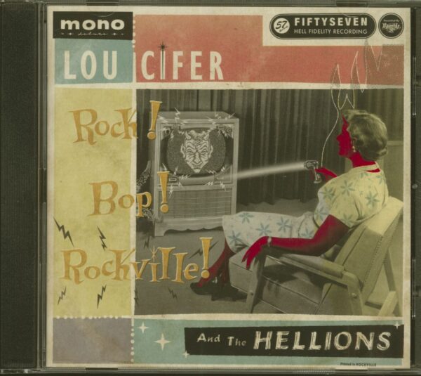 Lou Cifer & The Hellions - Rock! Bop! Rockville! (CD)