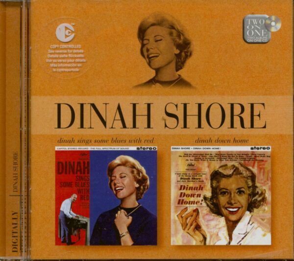 Dinah Shore - Sings Some Blues With Red - Down Home (CD)