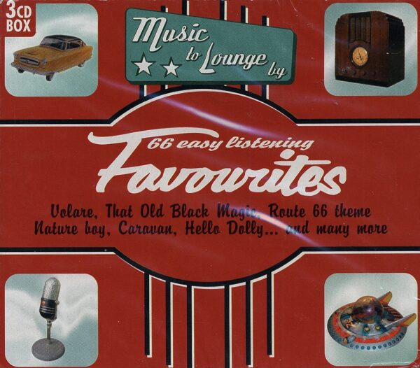 Various - Music To Lounge By - 66 Easy Listening Favourites (3-CD)