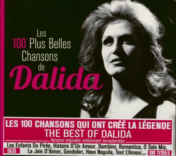 Dalida - Les 100 Plus Belles Chansons de Dalida (5-CD)