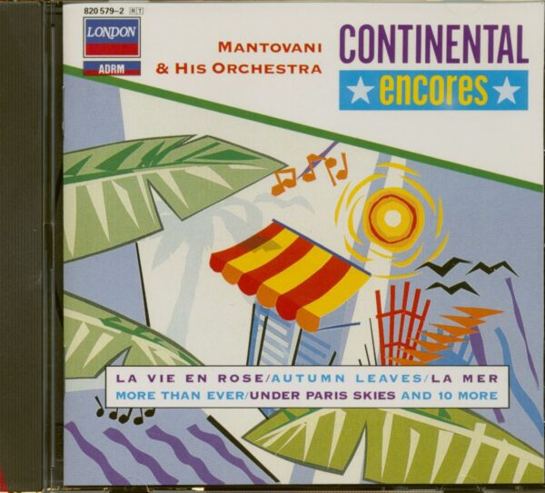 Mantovani & His Orchestra - Continental Encores (CD)