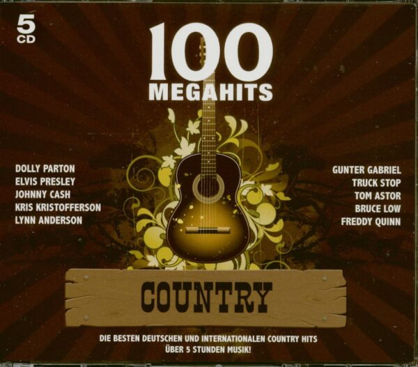 Various - 100 Megahits - Country (5-CD)