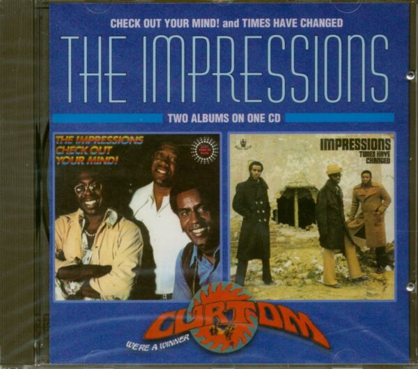 The Impressions - Check Out Your Mind - Times Have Changed (CD)