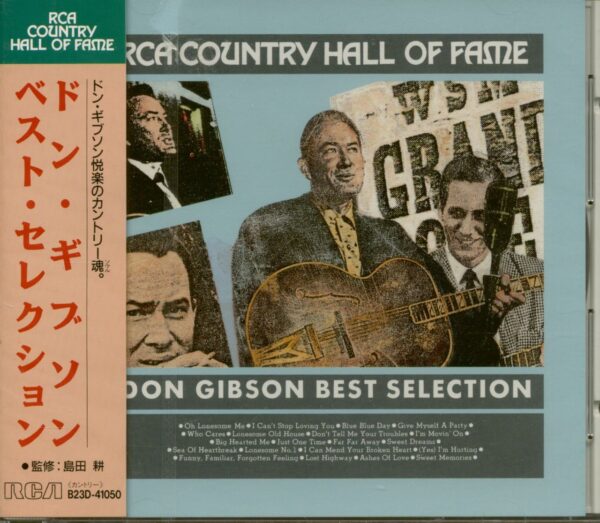 Don Gibson - Best Selection - RCA Country Hall Of Fame (CD