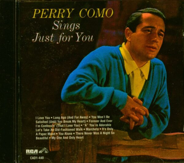 Perry Como - Perry Como Sings Just For You (CD)