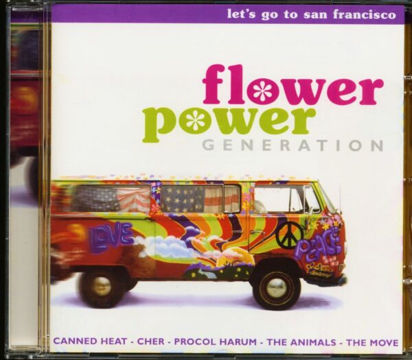 Various - Flower Power Generation - Let's Go To San Francisco (CD)