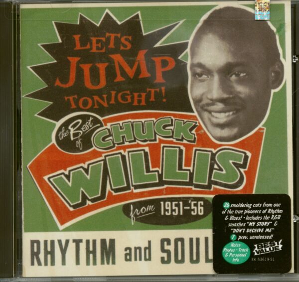 Chuck Willis - Let's Jump Tonight - The Best Of Chuck Willis from 1951-'56 (CD)