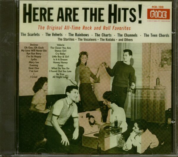 Various - Here Are The Hits! The Original All-Time Rock And Roll Favorites (CD)