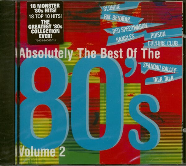 Various - Absolutely The Best Of The 80's Vol.2 (CD)