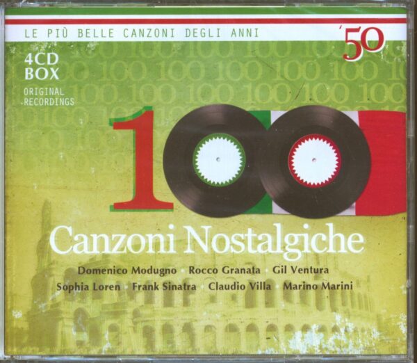 Various - 100 Canzoni Nostalgiche 1950s (4-CD)