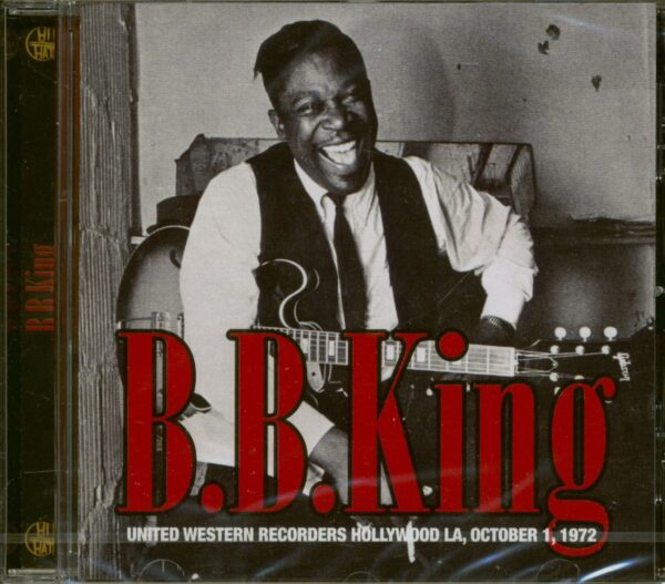 B.B. King - United Western Recorders Hollywood LA