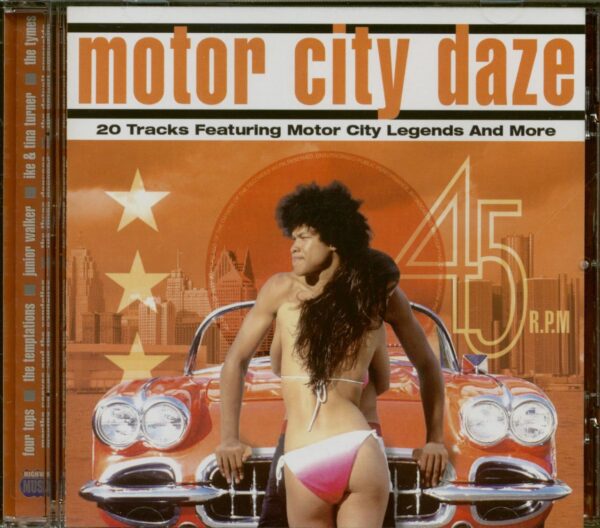 Various - Motor City Daze - Motor City Legends And More (CD)