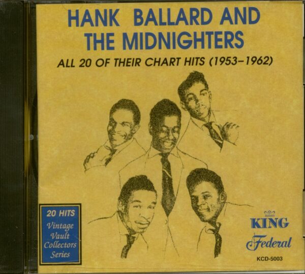 Hank Ballard & The Midnighters - All 20 Of Their Chart Hits - 1953-1962 (CD)