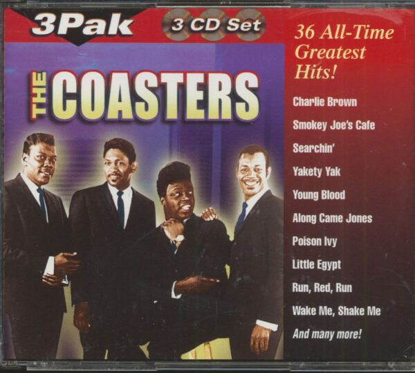 The Coasters - 36 All-Time Greatest Hits (3-CD)