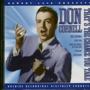 Don Cornell - That's The Chance You Take (CD)