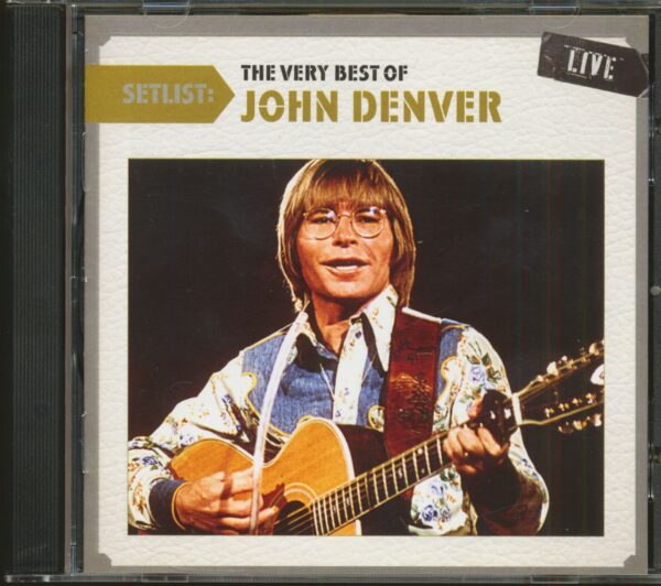 John Denver - Setlist: The Very Best Of John Denver Live (CD)