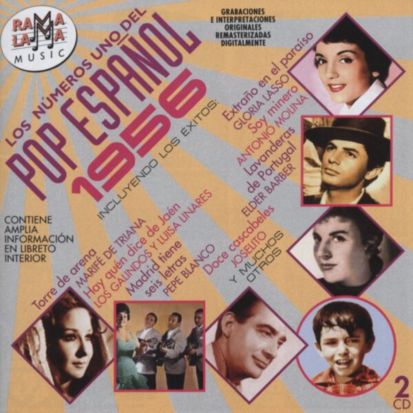 Various - Los Números Uno Del Pop Espanol - 1956 (2-CD)