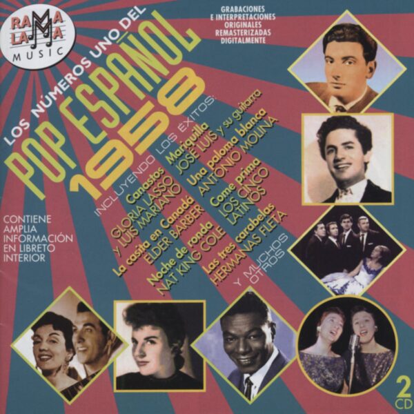 Various - Los Números Uno Del Pop Espanol - 1958 (2-CD)