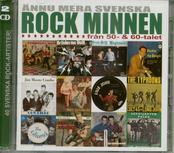 Various - Annu Mera Svenska Rock Minen (2-CD)