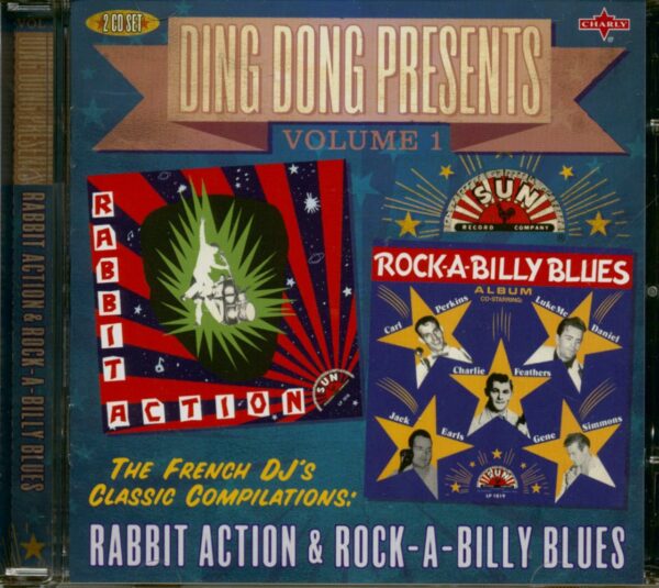 Various - Ding Dong Presents Vol.1: Rabbit Action - Rockabilly Blues (2-CD)