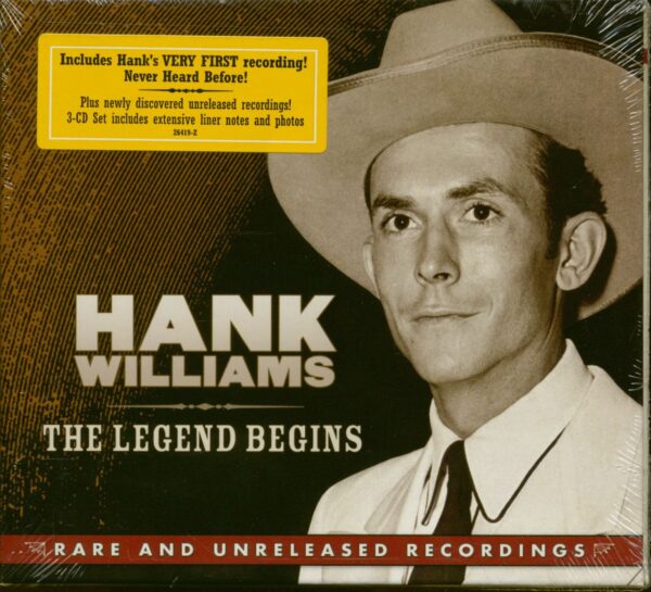 Hank Williams - The Complete Health & Happiness Recordings - The Legend Begins (3-CD)