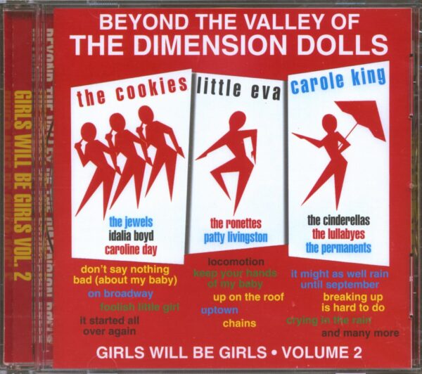 Various - Beyond The Valley Of The Dimension Dolls - Girls Will Be Girls Vol.2 (CD)