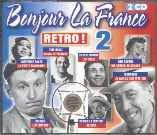 Various - Bonjour La France - Retro Vol.2 (2-CD)