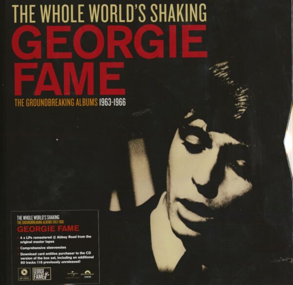 Georgie Fame - The Whole World's Shaking - The Groundbreaking Albums 1963-1966 (4-LP Box Ltd.)