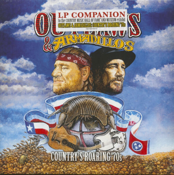 Various - Outlaws And Armadillos - Country's Roaring '70s (LP)