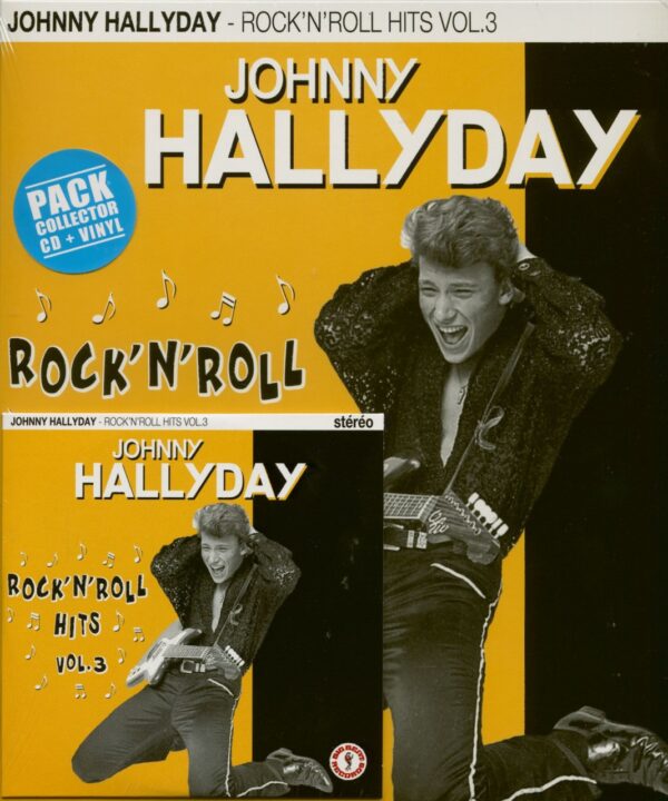 Johnny Hallyday - Rock'n'Roll Hits Vol.3 (10inch LP plus CD)